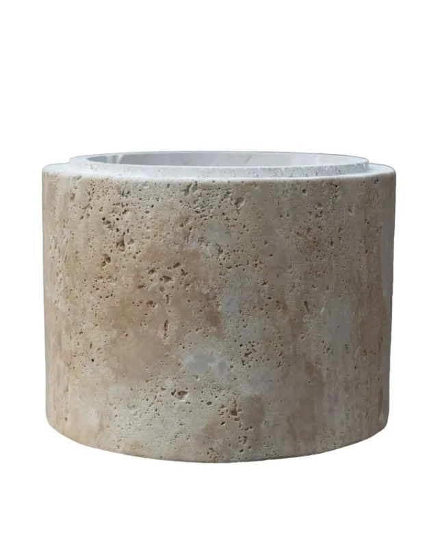 Coloana Romano Modulara Travertin Classic Natur, 30 x 42 x 42 cm
