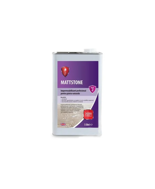 LTP Profesional Mattstone - Impermeabilizant pt. piatra naturala nepolisata, caramida, teracota, beton, 5 L