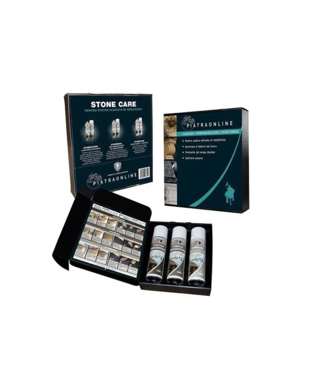 LTP Stone Care Kit - Pachet complet pt. piatra naturala