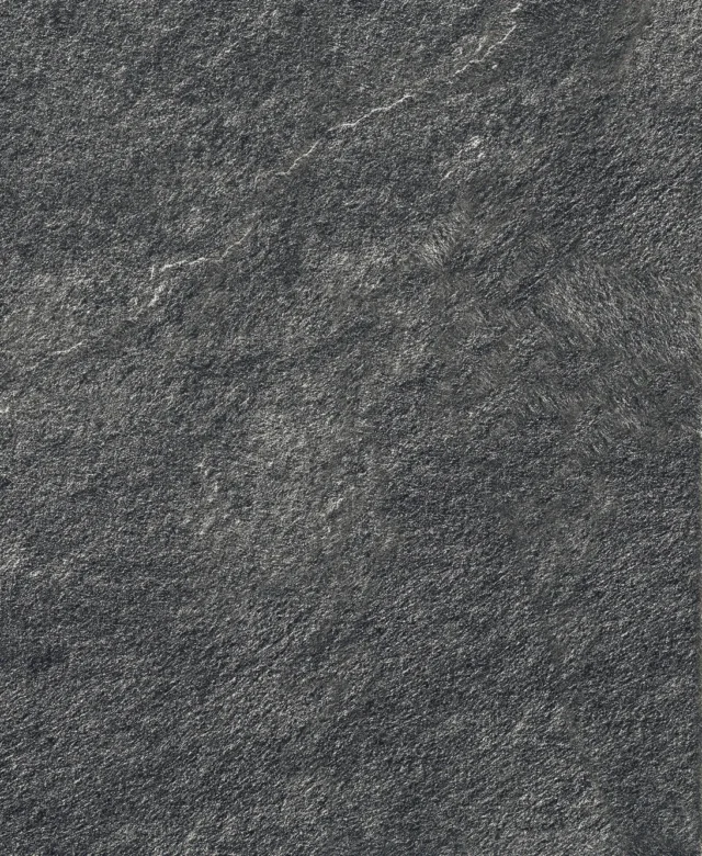 Piatra Sinterizata L'ALTRA PIETRA Museo Ardesia Nera, 40 X 120 X 2 cm, R11 - Antiderapanta pt exterior