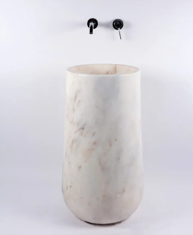 Chiuveta Tao Palos - Marmura Arabescato Oro, 40 x 85 cm