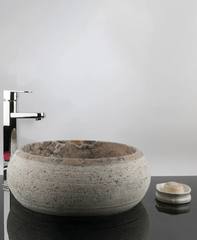Chiuveta Matia travertin Silver RS-24