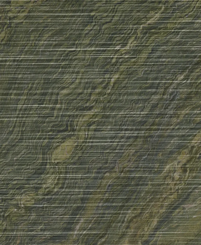 Lastra Granit Rainbow Green Lineal Design 2CM
