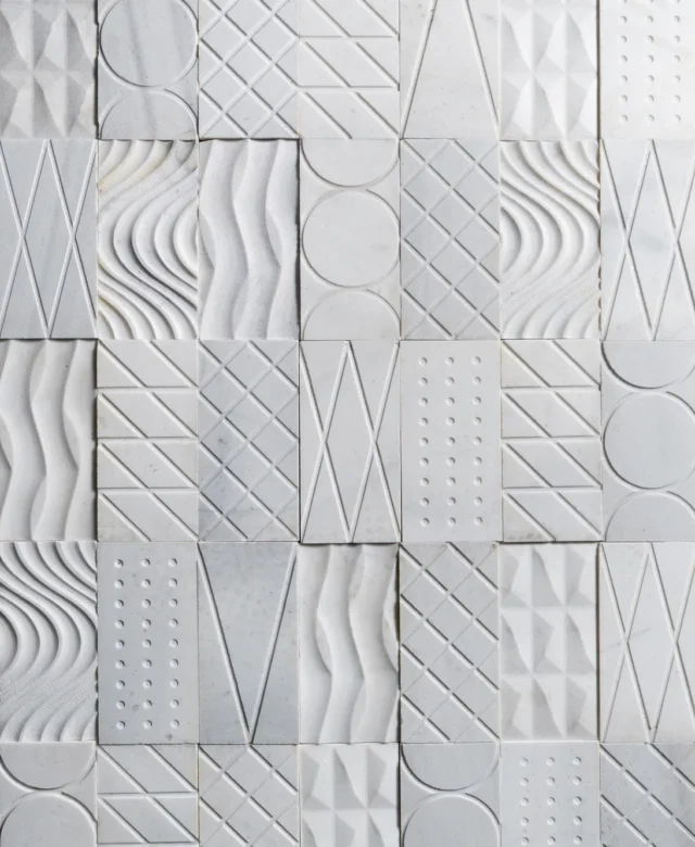 Marmura New York Geometric Shapes, 15 x 30 cm