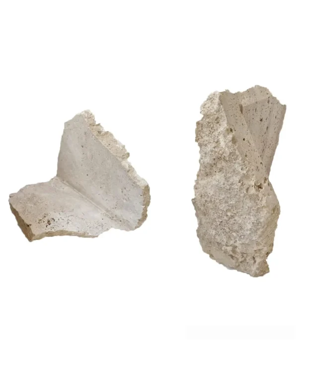 Marmura Poligonala Rock Face Ivory (Coltar)