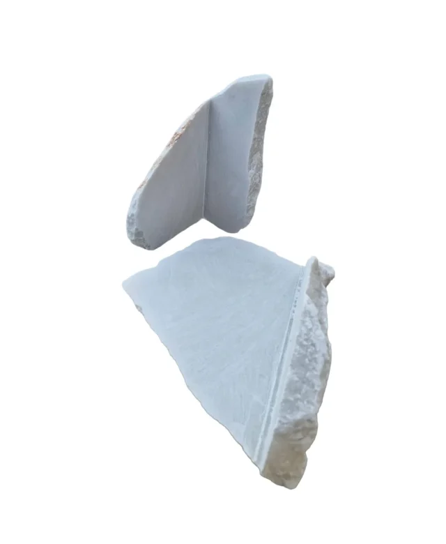 Marmura Poligonala Rock Face White (Coltar)
